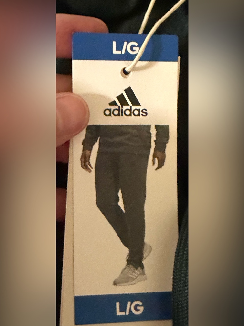 NEW Adidas Dark Green Fleece Sweatpants Joggers Pants Men’s Size Large - Picture 7 of 16